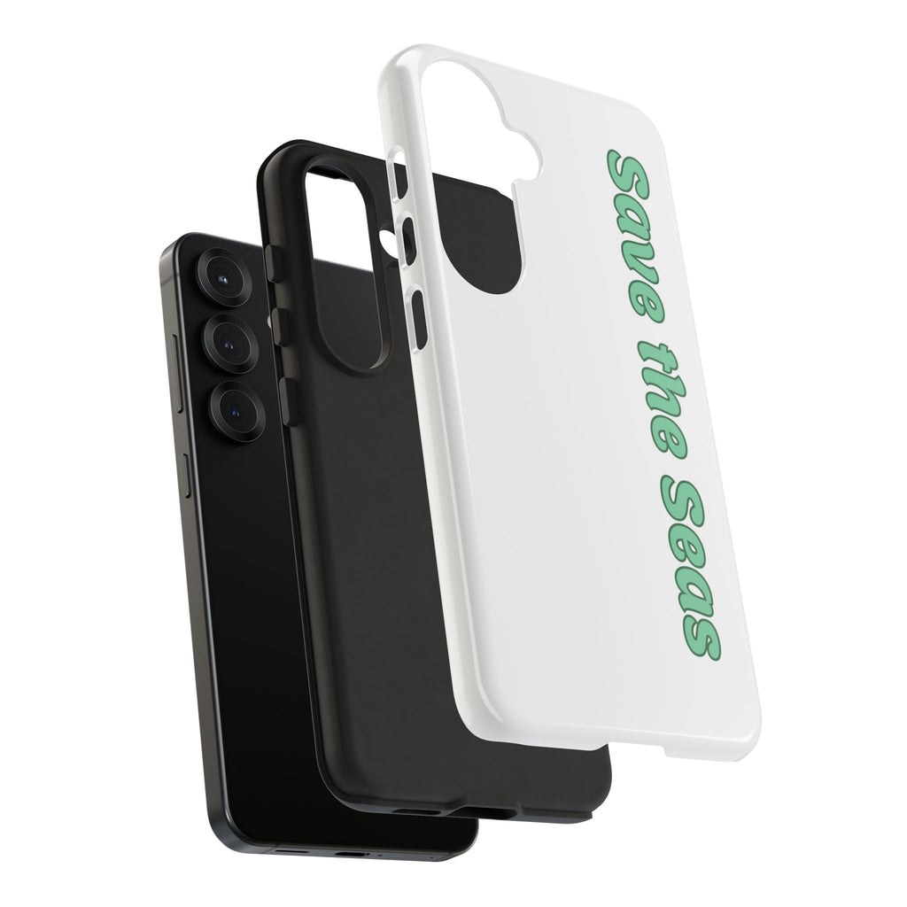 Save the Seas Phone Case - Eco-Friendly Ocean Conservation Protective Case