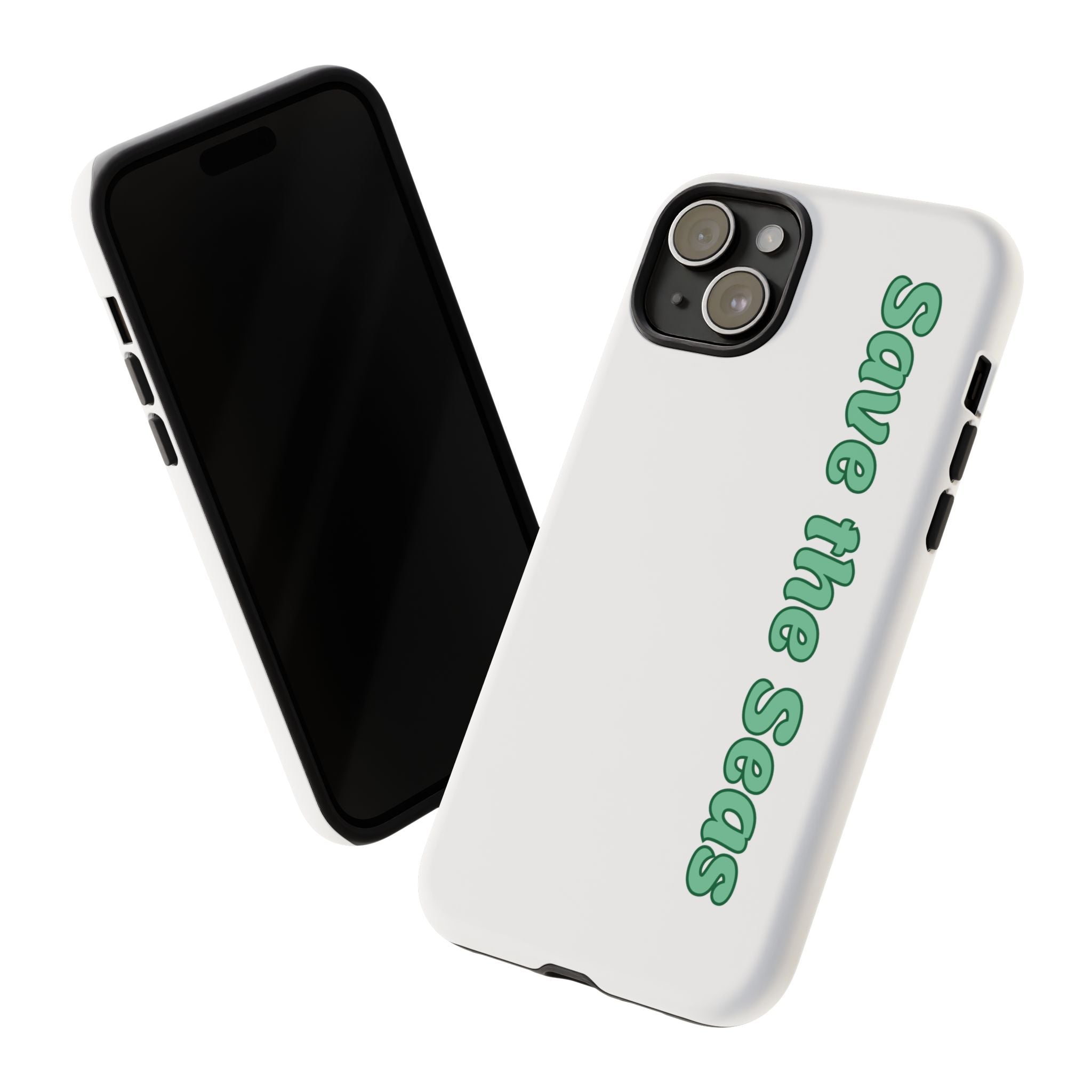 Save the Seas Phone Case - Eco-Friendly Ocean Conservation Protective Case