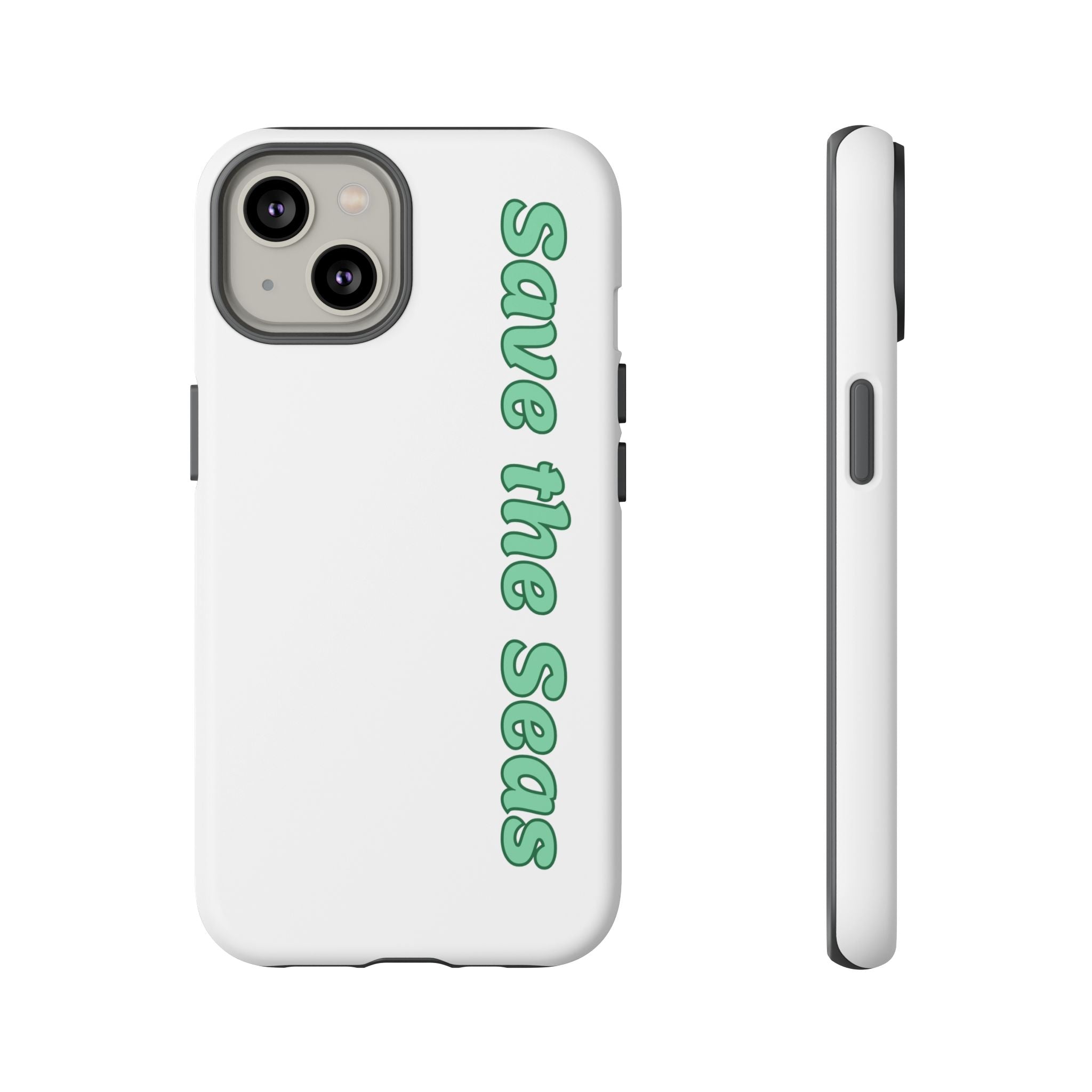 Save the Seas Phone Case - Eco-Friendly Ocean Conservation Protective Case