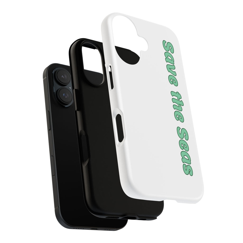 Save the Seas Phone Case - Eco-Friendly Ocean Conservation Protective Case