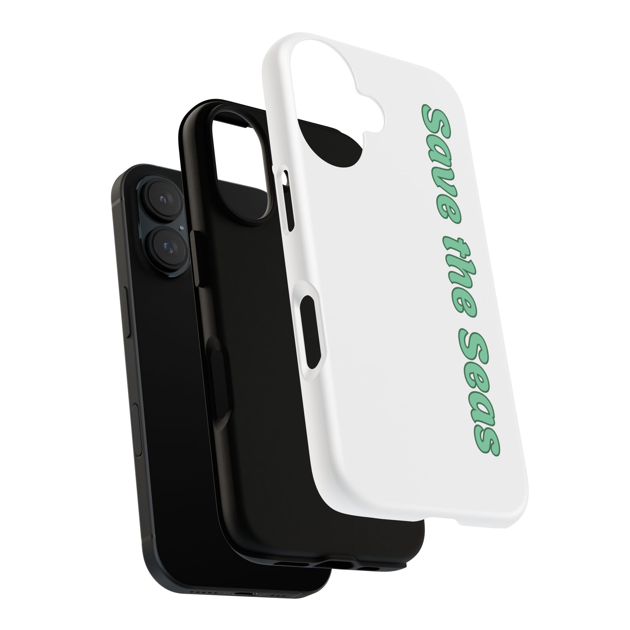 Save the Seas Phone Case - Eco-Friendly Ocean Conservation Protective Case