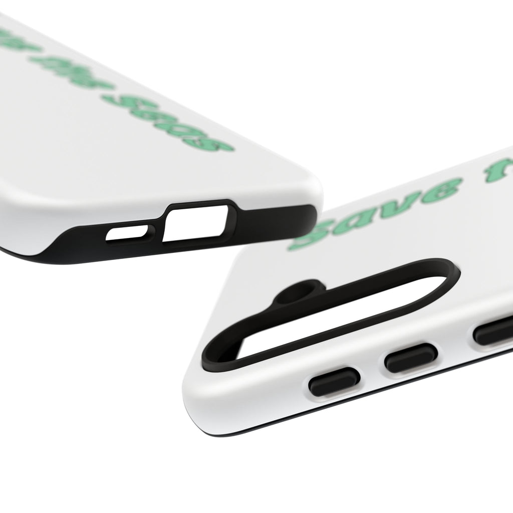 Save the Seas Phone Case - Eco-Friendly Ocean Conservation Protective Case