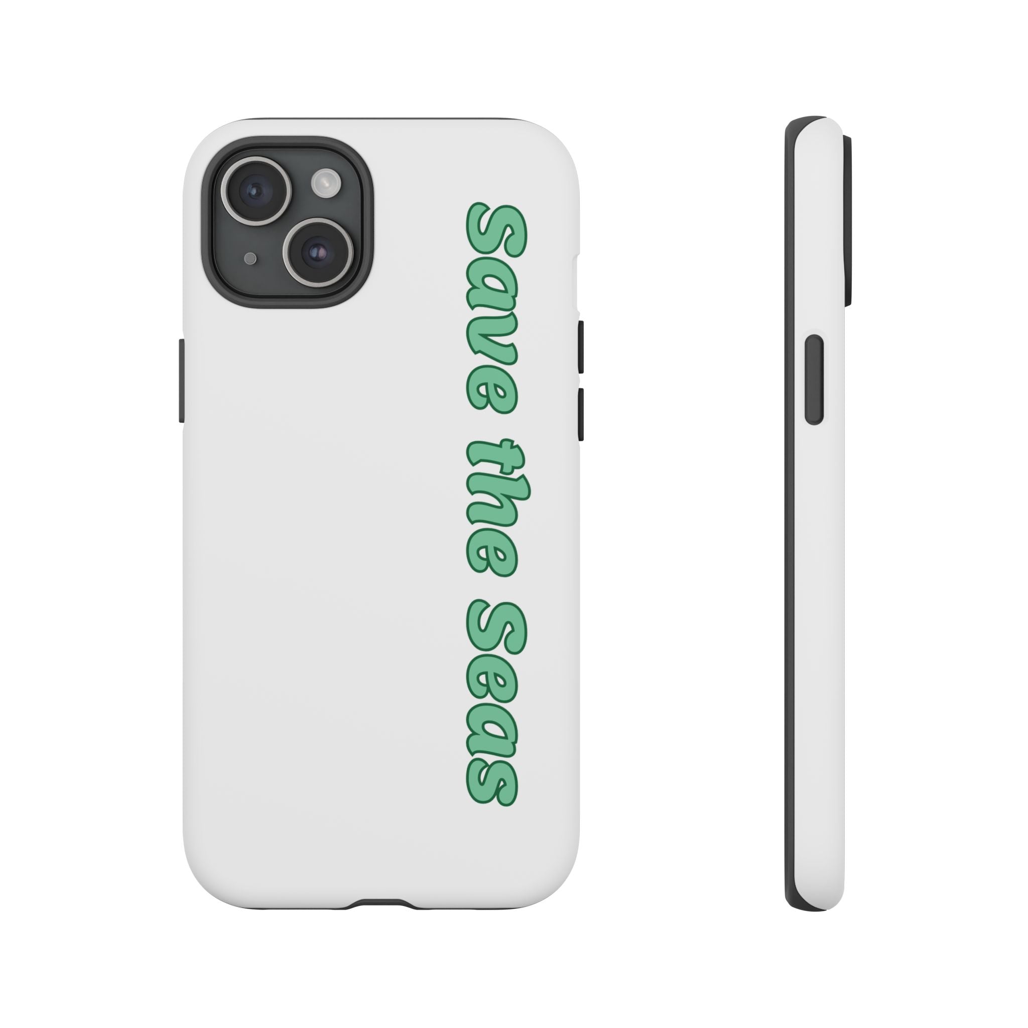 Save the Seas Phone Case - Eco-Friendly Ocean Conservation Protective Case