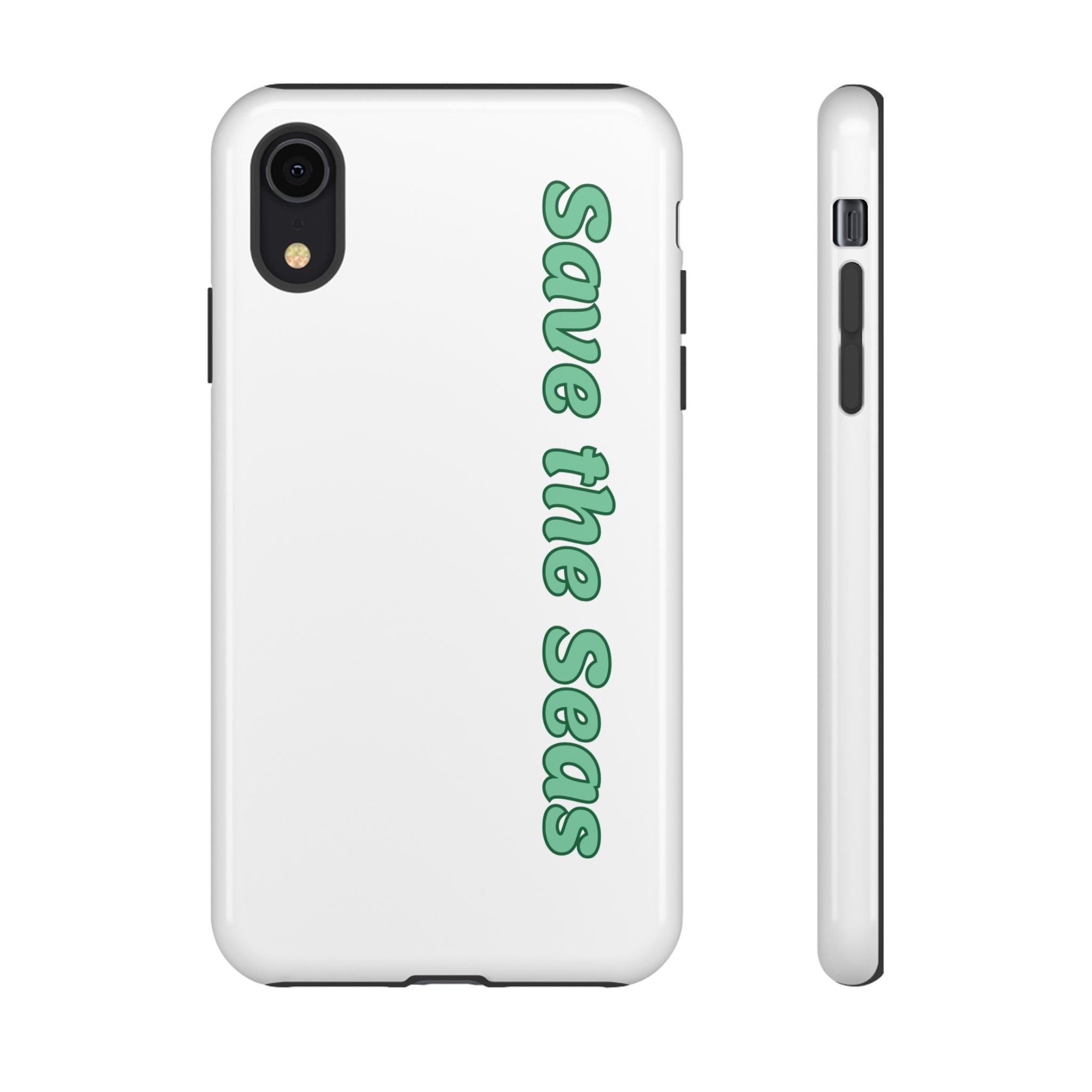 Save the Seas Phone Case - Eco-Friendly Ocean Conservation Protective Case