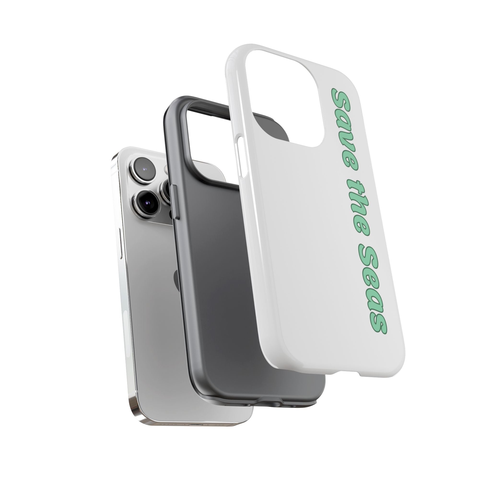 Save the Seas Phone Case - Eco-Friendly Ocean Conservation Protective Case