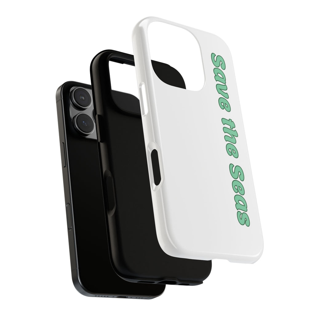 Save the Seas Phone Case - Eco-Friendly Ocean Conservation Protective Case
