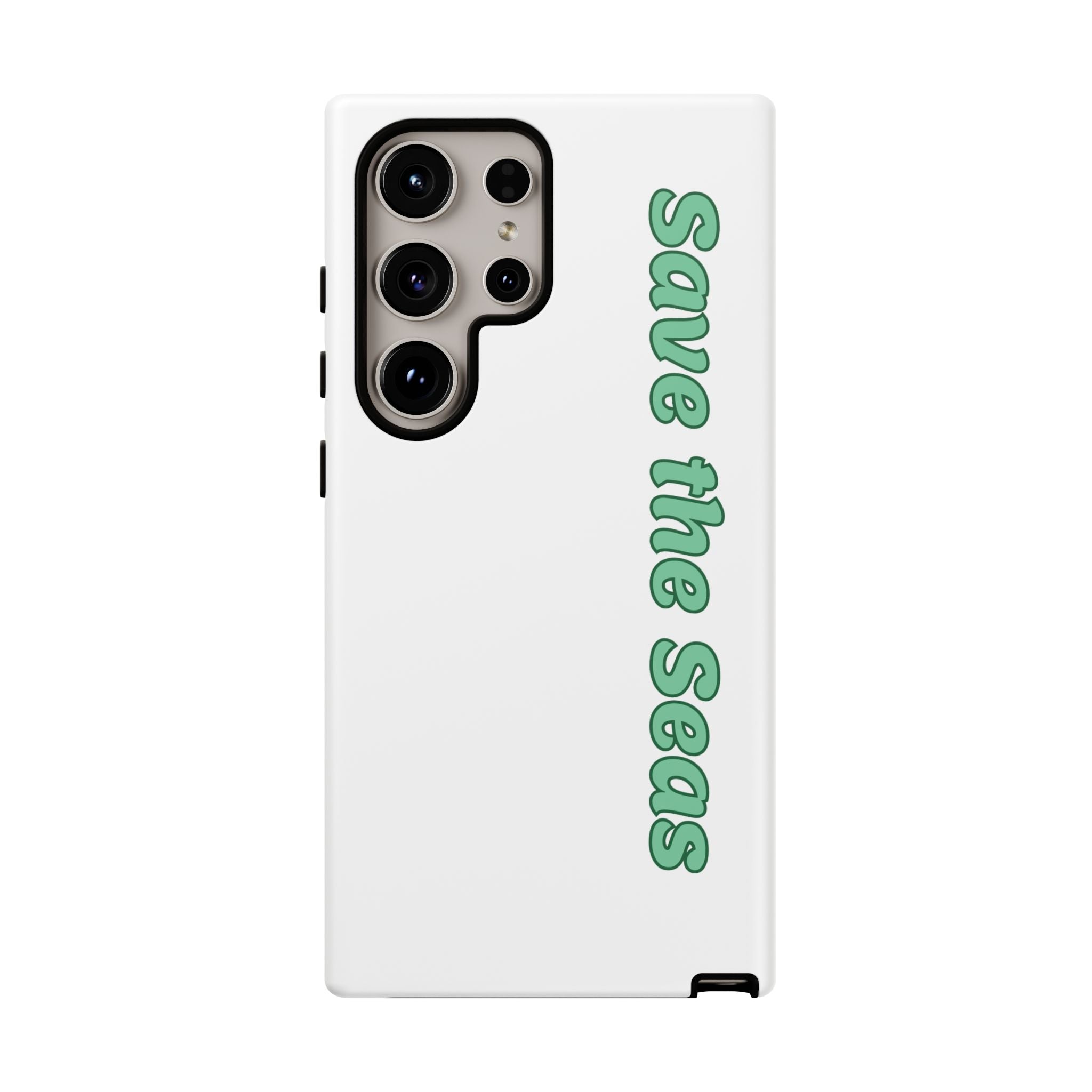 Save the Seas Phone Case - Eco-Friendly Ocean Conservation Protective Case