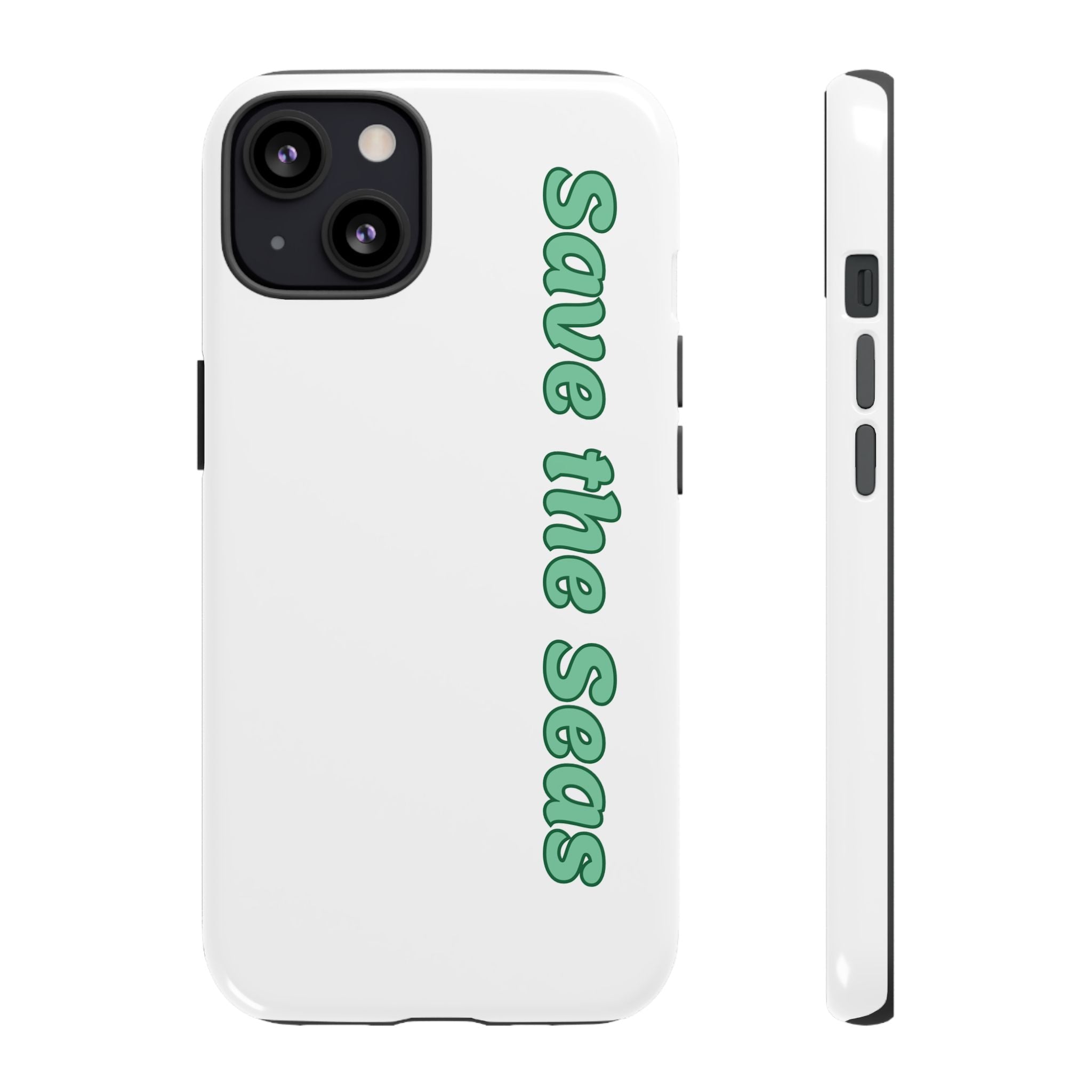 Save the Seas Phone Case - Eco-Friendly Ocean Conservation Protective Case