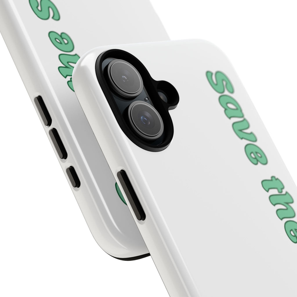 Save the Seas Phone Case - Eco-Friendly Ocean Conservation Protective Case