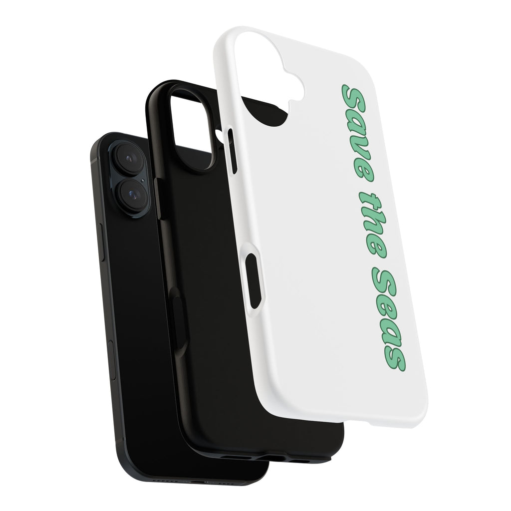 Save the Seas Phone Case - Eco-Friendly Ocean Conservation Protective Case