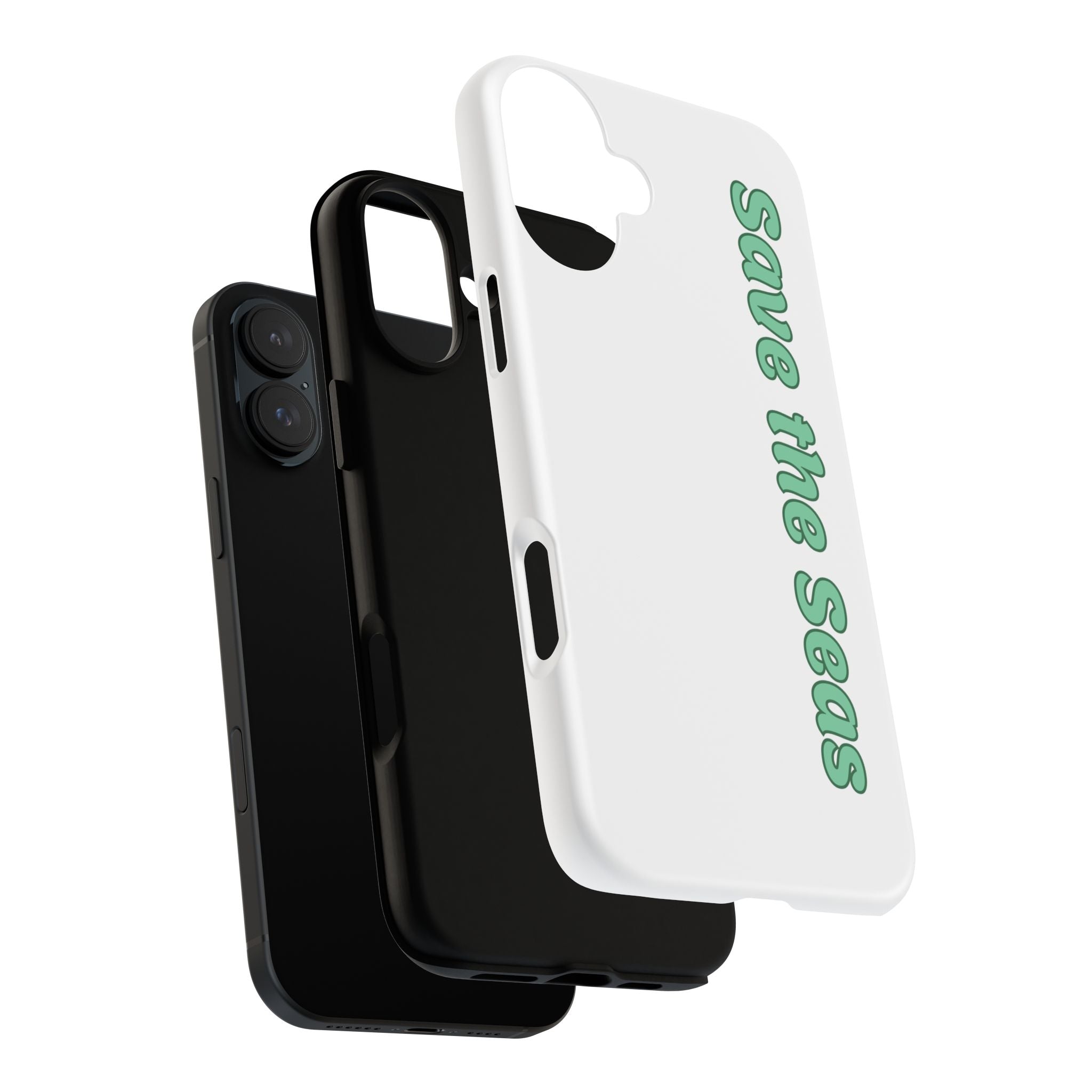 Save the Seas Phone Case - Eco-Friendly Ocean Conservation Protective Case