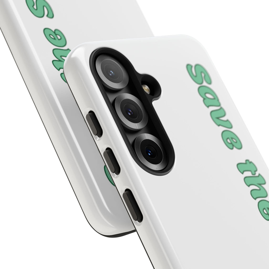 Save the Seas Phone Case - Eco-Friendly Ocean Conservation Protective Case