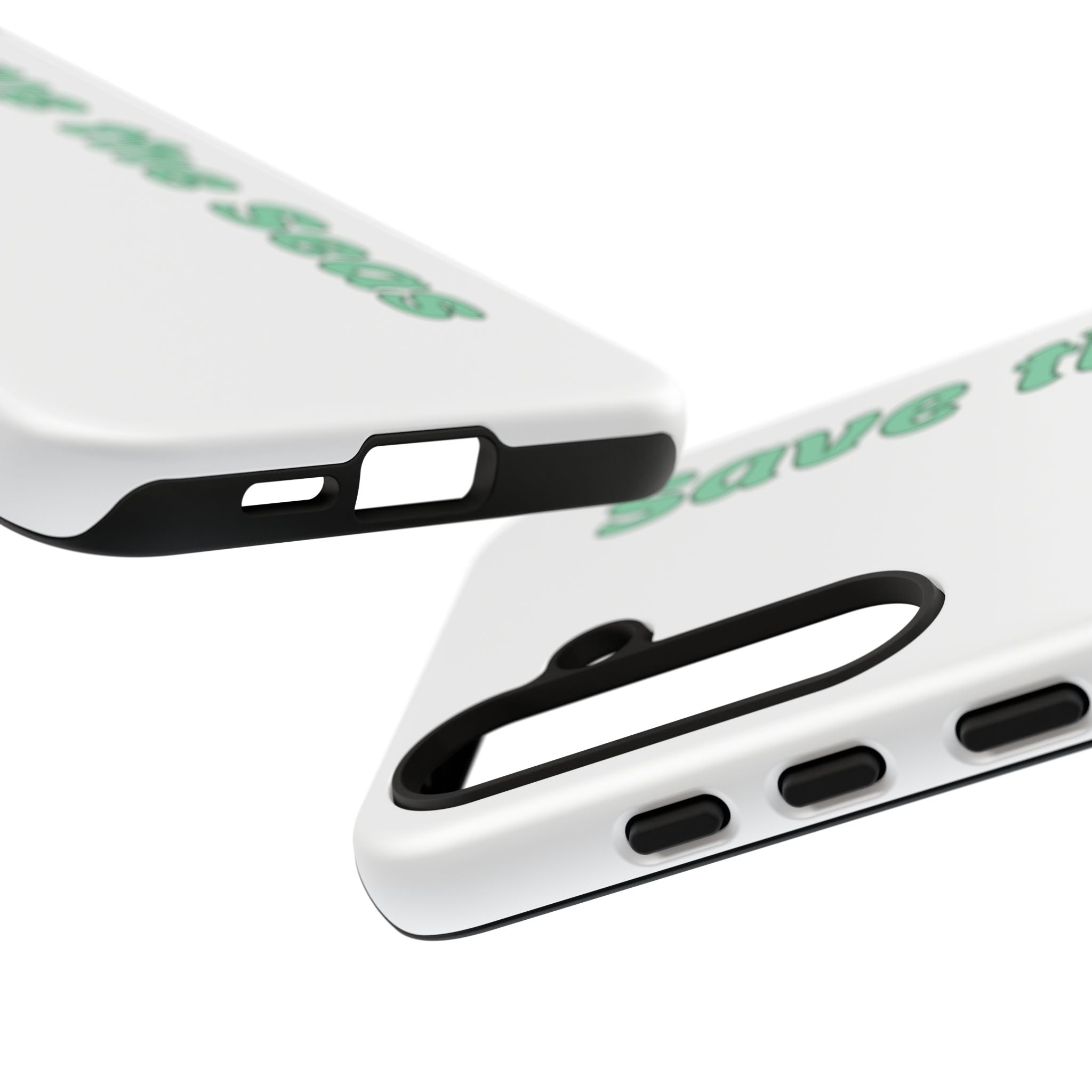 Save the Seas Phone Case - Eco-Friendly Ocean Conservation Protective Case